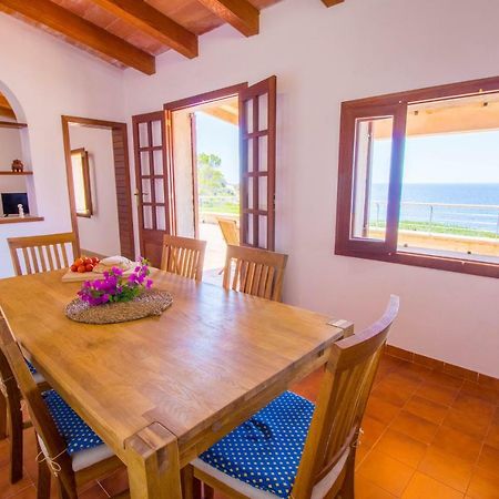 Beautiful private villa on the sea Santanyí Esterno foto