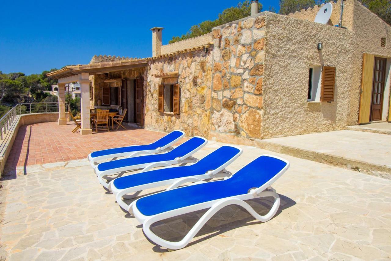 Beautiful private villa on the sea Santanyí Esterno foto